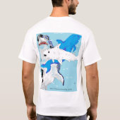 Tシャツ： His & Shirs / Sea World Tシャツ (裏面)