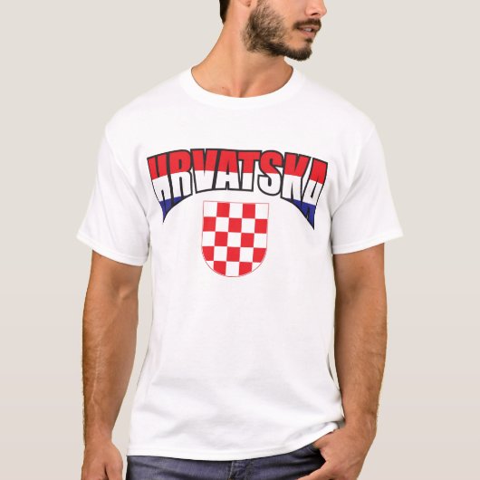 Tシャツ- Hrvatska Tシャツ (正面)
