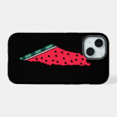 Tシャツ iPhone 15ケース (裏面横)