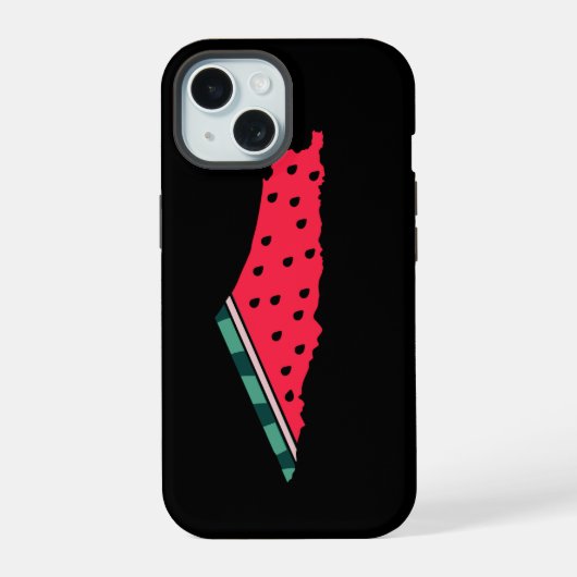 Tシャツ iPhone 15ケース (裏面)