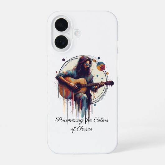 Tシャツ iPhone 16ケース (裏面)