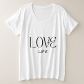 Tシャツ – Love Life (デザイン正面)
