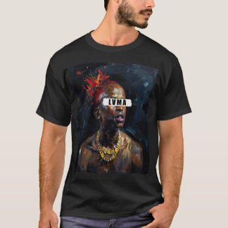 Tシャツ lvma ダークアート グラフィック ストリートウェア ティー