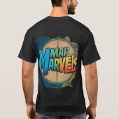 Tシャツ「Map Marvels」 Tシャツ (裏面)