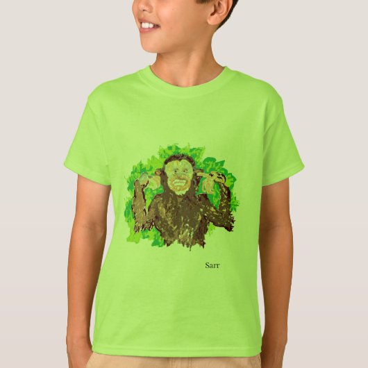 Tシャツ: Monkey of a Day Tシャツ (正面)