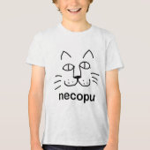 Tシャツ necopu (正面)