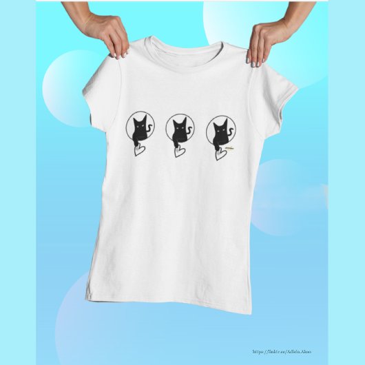 Tシャツ – Ode to Love Cat by詩人Adiela Akoo