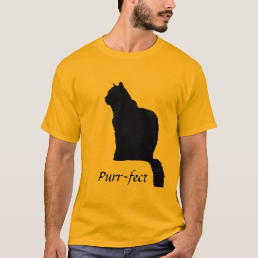 Tシャツ – Purr-fect (正面)
