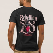 Tシャツ Rebellion78 (裏面)
