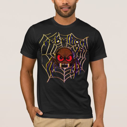 Tシャツ Rebellion Spider (正面)