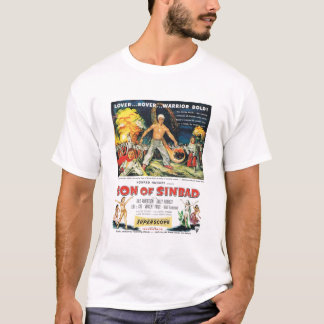 Tシャツ- Sinbad映画広告の息子- 1950年 Tシャツ