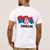 Tシャツ- Srbija Tシャツ (裏面)