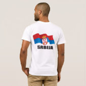 Tシャツ- Srbija Tシャツ (裏面フル)