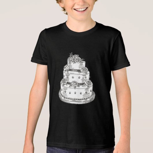 Tシャツ Tシャツのスタイル: Bella+Canvas ユース トリブレンド (正面)