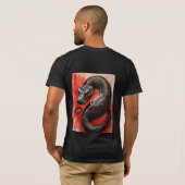 Tシャツ(T) _Draganデザインファッション Tシャツ (裏面フル)