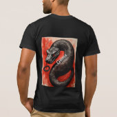 Tシャツ(T) _Draganデザインファッション Tシャツ (裏面)