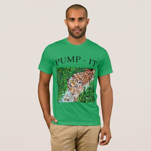 Tシャツ: TIGER / PUMP-IT Tシャツ (正面フル)