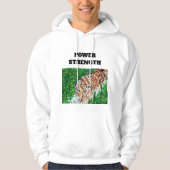 Tシャツ: TIGER STRENGTH パーカ (正面)