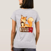Tシャツ:Trust Me (グレー) Tシャツ (裏面)