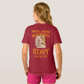 Tシャツ TSA FEMA DOJ FV 共和党 DOD コスト (裏面フル)