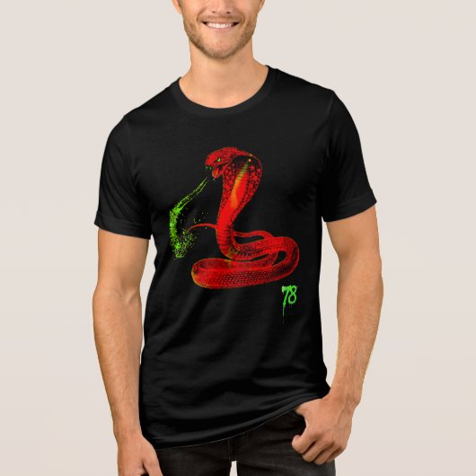 Tシャツ Venumous Cobra 78 (正面)