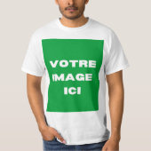 Tシャツ – Votre image ici - personalisee (正面)