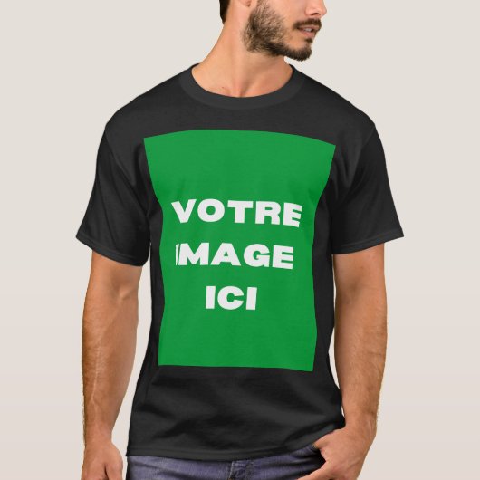 Tシャツ – Votre image ici - personalisee (正面)
