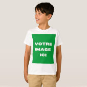 Tシャツ – Votre image ici - personalisee (正面フル)