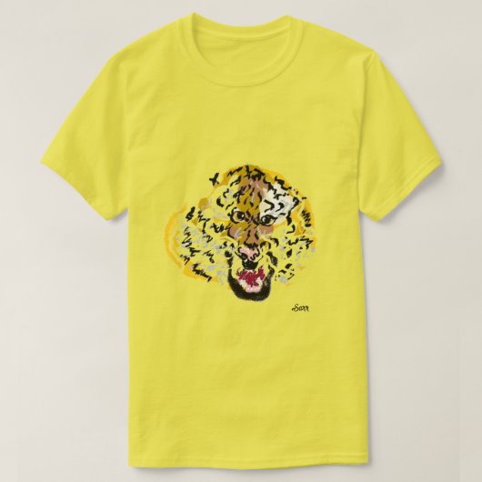 Tシャツ： Wild Of The Tiger Tシャツ (デザイン正面)