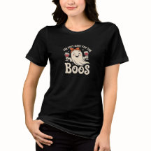 Tシャツ(Women's "I's Just Here for the Boos")