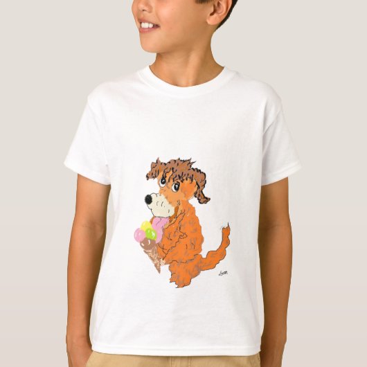 Tシャツ： Yummy – アイスクリーム Tシャツ (正面)