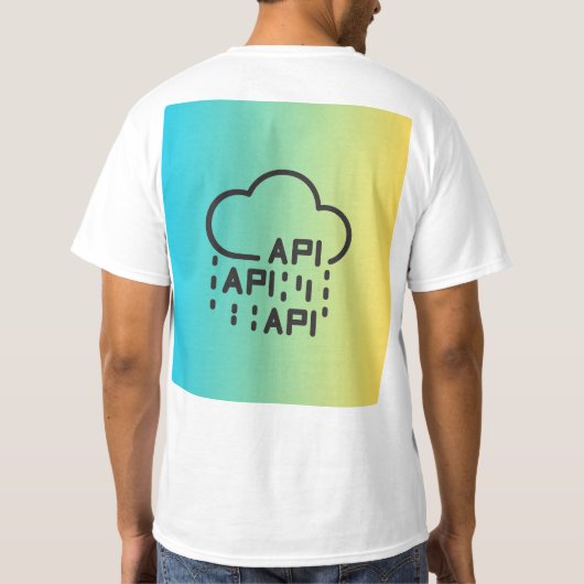 TシャツAPI Tシャツ (裏面)