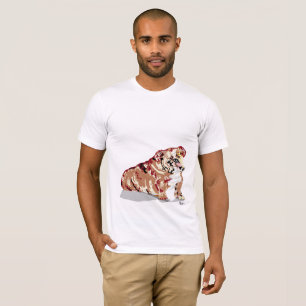 TシャツEnglish Bull Dog – お好みに合わせて Tシャツ