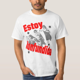 TシャツEstoy Konfundida Tシャツ