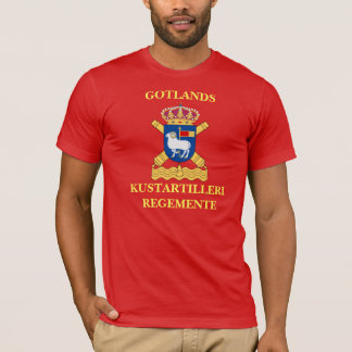 TシャツGotlands Kustartilleriregemente. Tシャツ