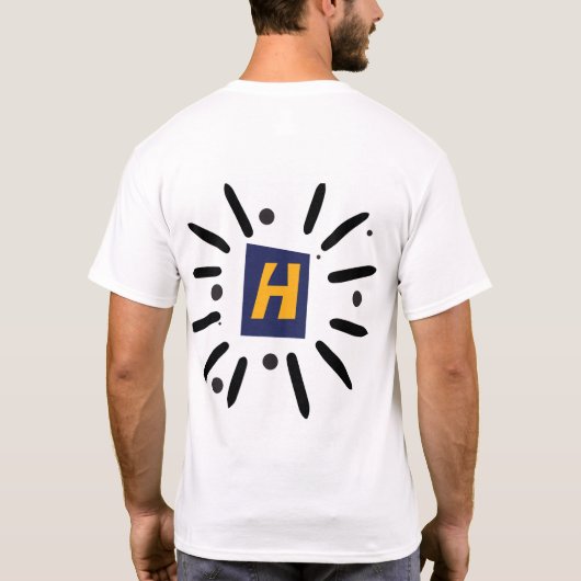 TシャツH Tシャツ (裏面)