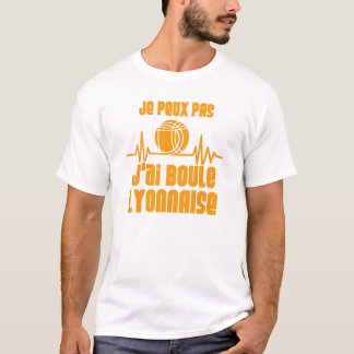  TシャツHomme humoristique Je peux pas, j'ai Boul Tシャツ