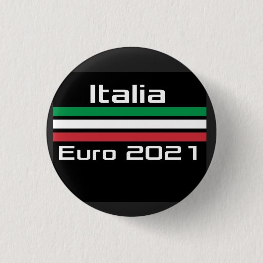 TシャツItalia euro 2021 缶バッジ (正面)