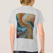 Tシャツke image ke ye ek khubsurat aur apalin トライブレンドＴシャツ (裏面)