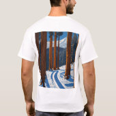 Tシャツke image ke ye ek khubsurat aur apalin tシャツ (裏面)