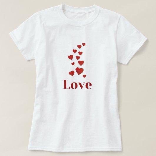 TシャツLOVE Tシャツ (デザイン正面)