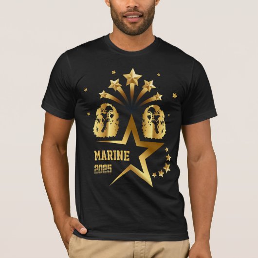 TシャツMARINE LA STAR 2025 Tシャツ (正面)