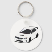 TシャツPassion Rallye注ぐファンとスポーティ キーホルダー (正面)