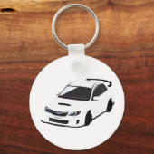 TシャツPassion Rallye注ぐファンとスポーティ キーホルダー (正面)