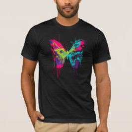 TシャツRebelバタフライ Tシャツ