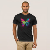 TシャツRebelバタフライ Tシャツ (正面フル)