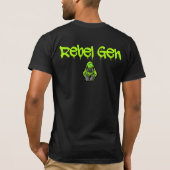 TシャツRebel Gen Tシャツ (裏面)