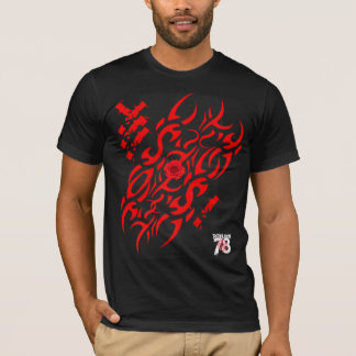 TシャツRebellion78 Roseのトライバル Tシャツ