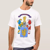 TシャツSzalay家族のハンガリーの紋章付き外衣 Tシャツ (正面)