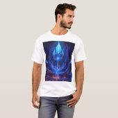 TシャツTitle: "Eternal Flame of the Arcane" Desri Tシャツ (正面フル)